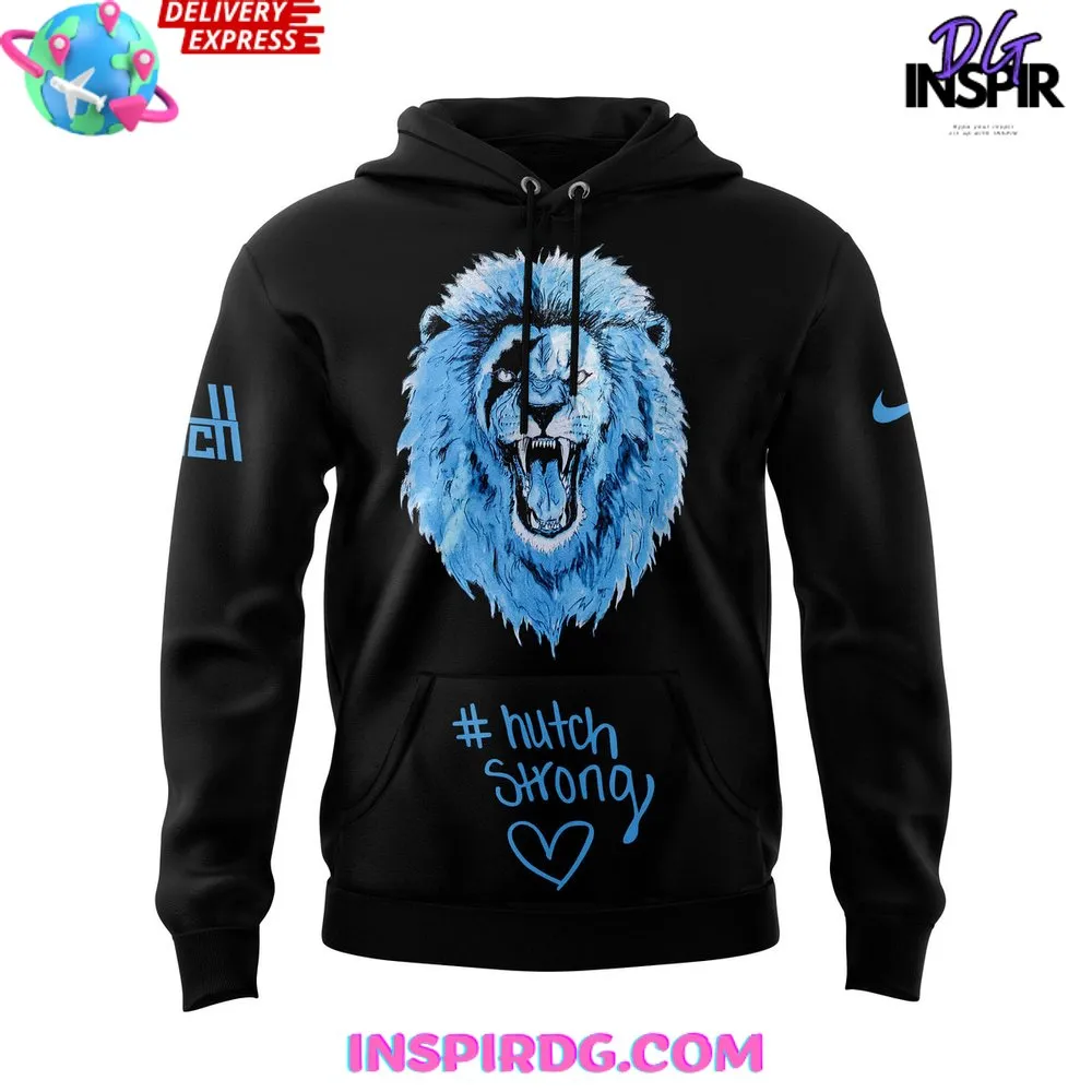 -Detroit Lions Hutch Hero Hutch Strong Special Hoodie