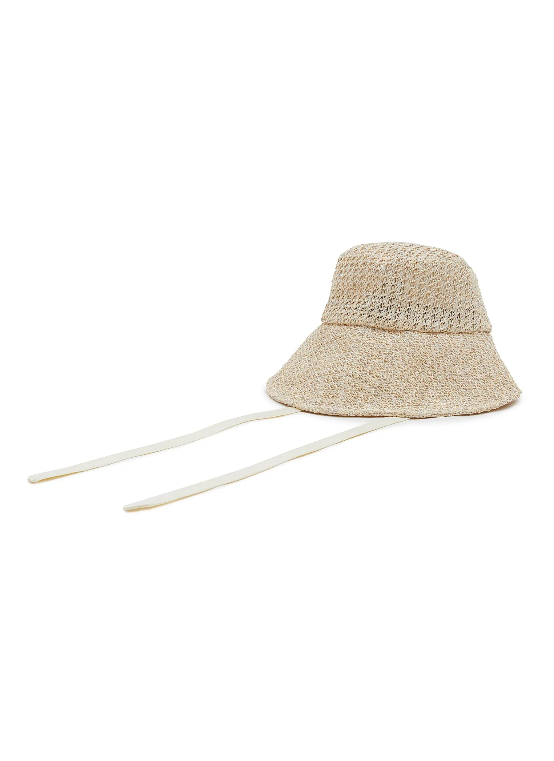 -----------EUGENIA KIM  ---- ------------ ----Ally Hemp Asymmetric Bucket Hat --