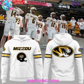 -Missouri Tigers Stitched Luther Burden III White Hoodie