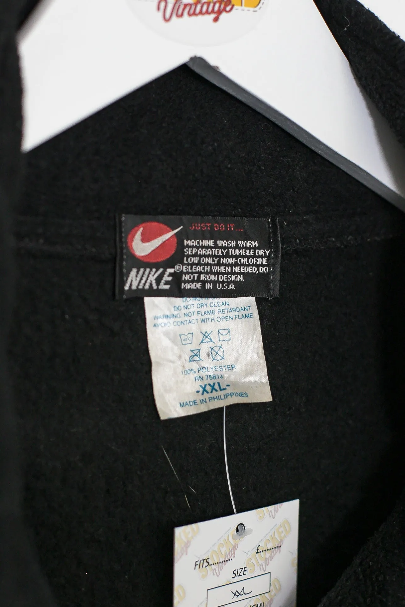 00s Nike 1/4 Zip Fleece (XXL)