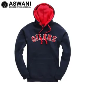 Aberdeen Baseball Club Oilers Hoodie - Navy/Red, Adult