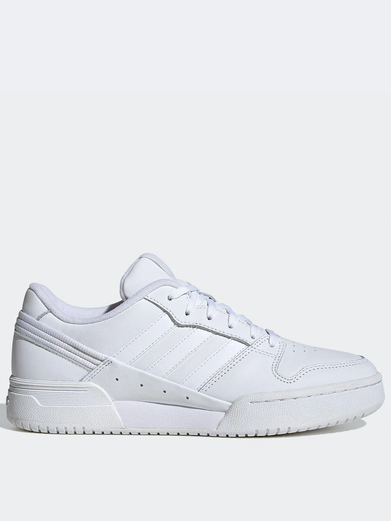 adidas Originals Mens Team Court 2 Trainers - White/White