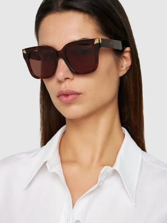 Alexander McQueen   AM0440S acetate sunglasses 