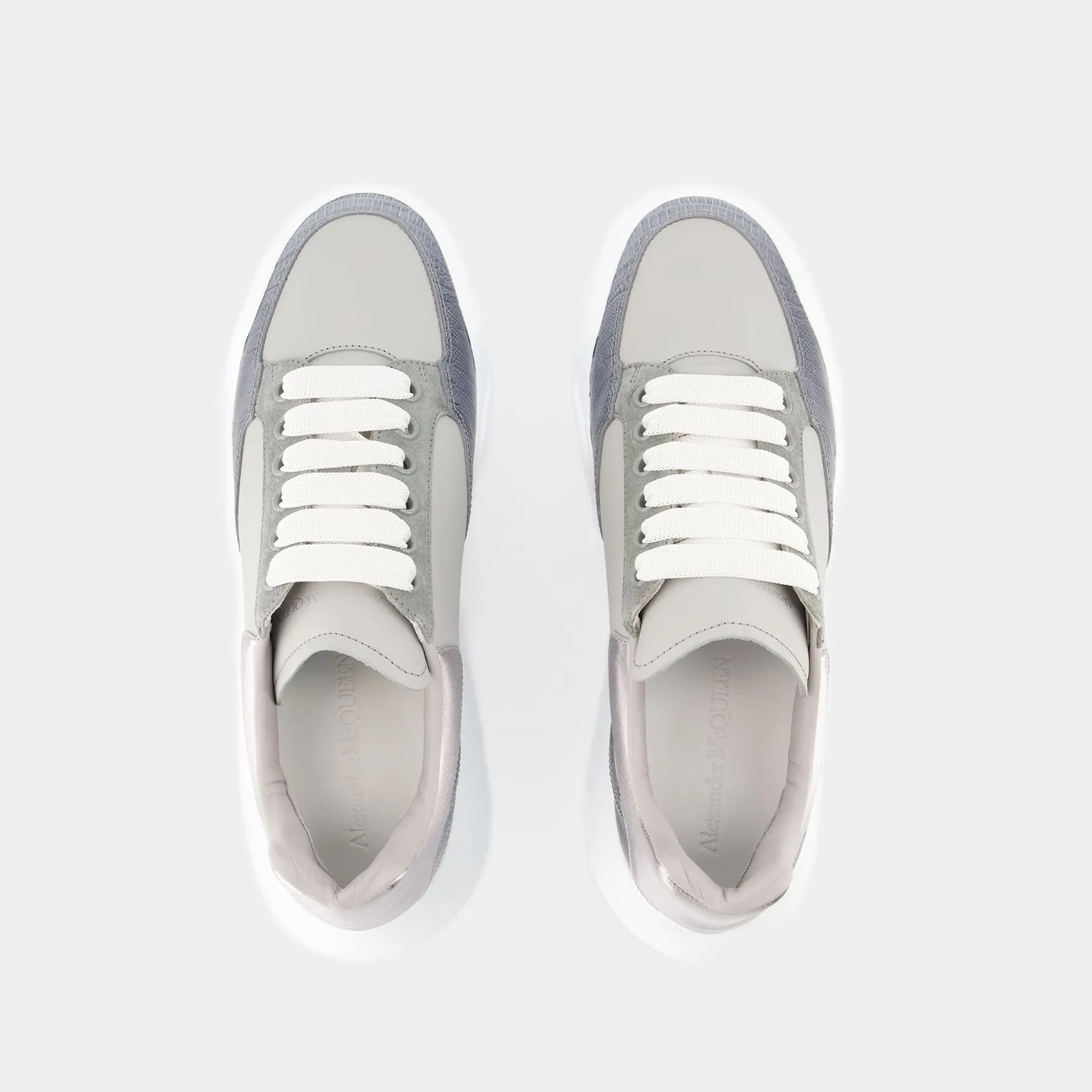 Alexander McQueen  Court Trainers - Alexander McQueen -  Leather - Grey