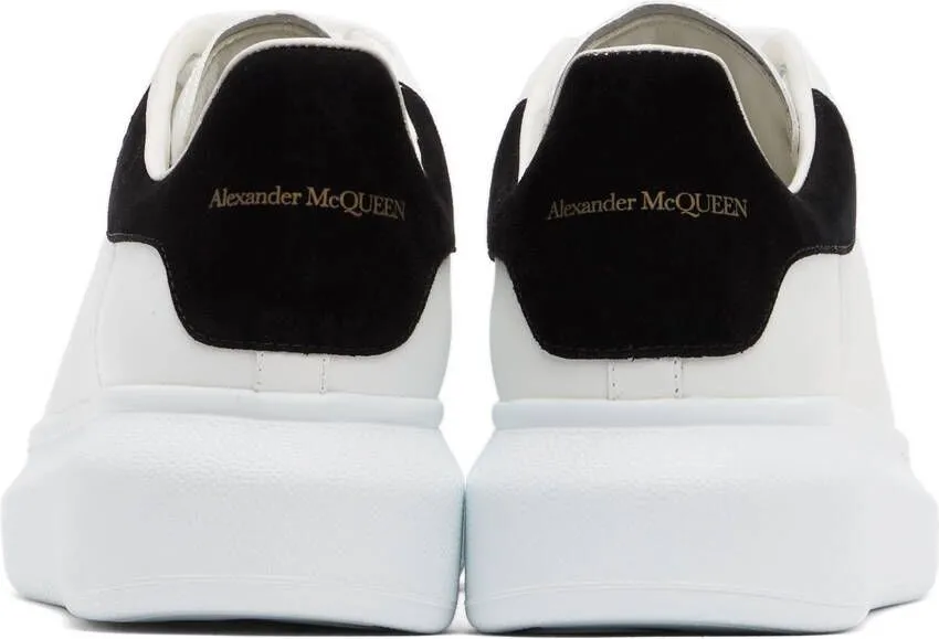 Alexander McQueen White & Black Oversized Sneakers