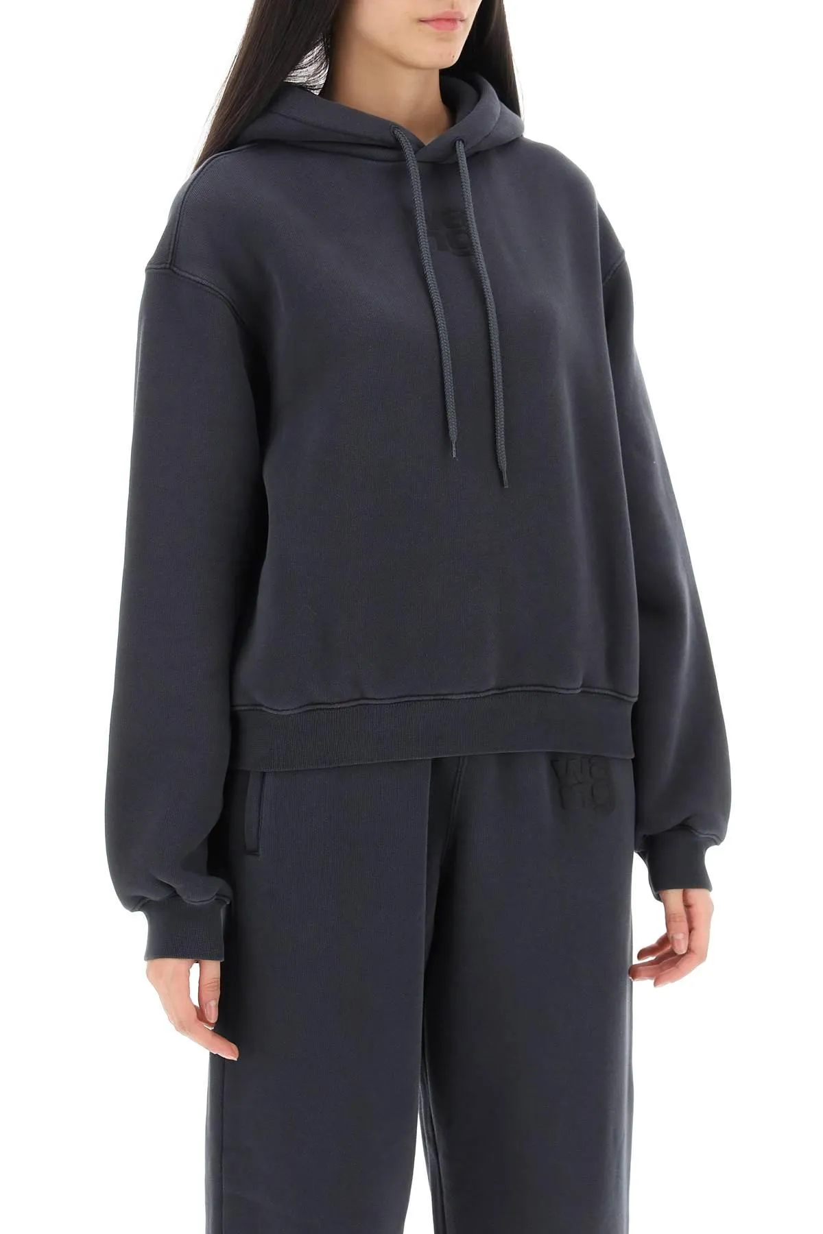 Alexander Wang    Alexander Wang Hoodie With Puff Logo