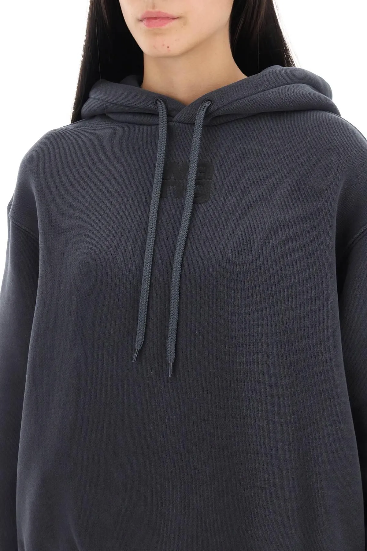 Alexander Wang    Alexander Wang Hoodie With Puff Logo