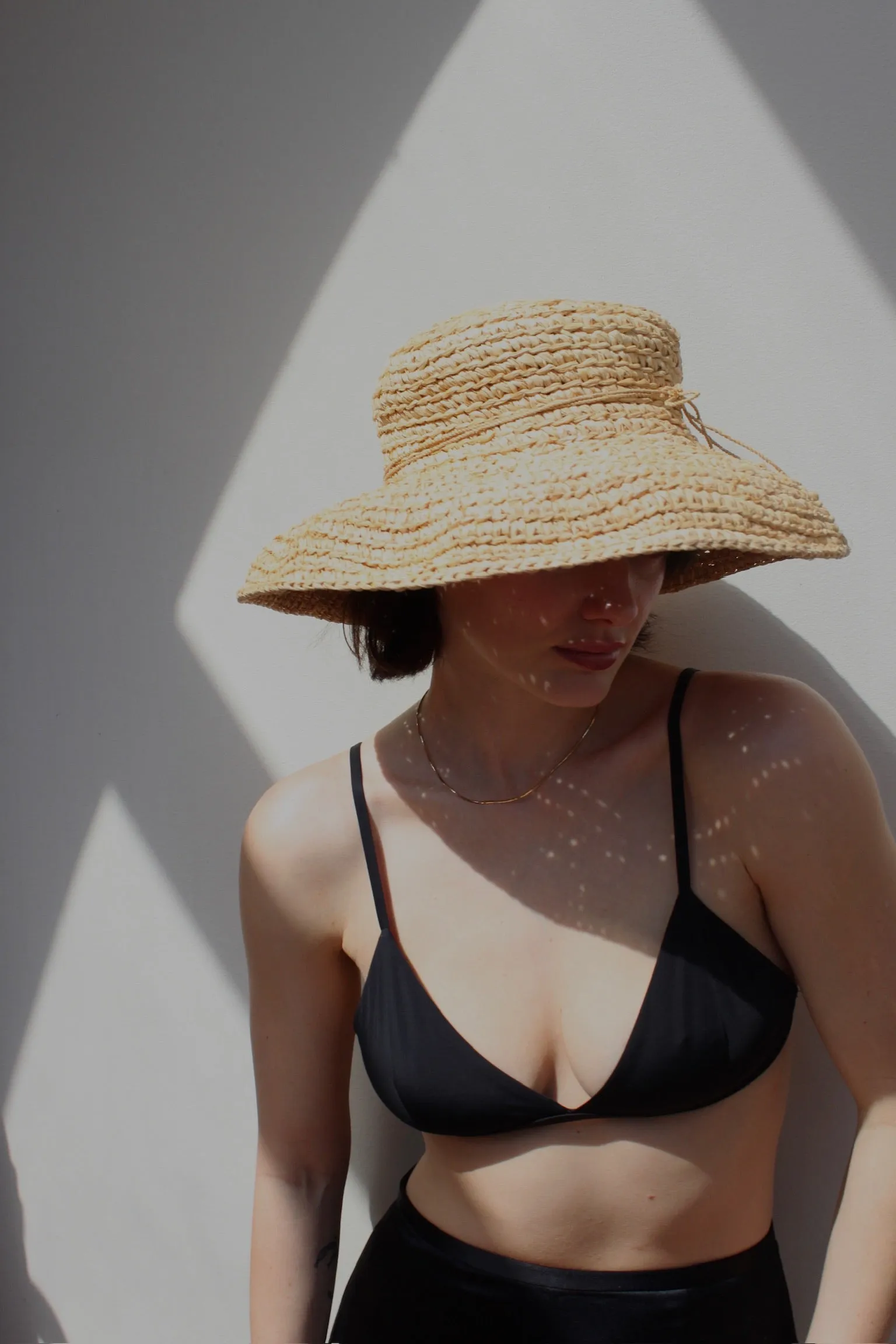 Amazing Vintage Helen Kaminski Raffia Sun Hat