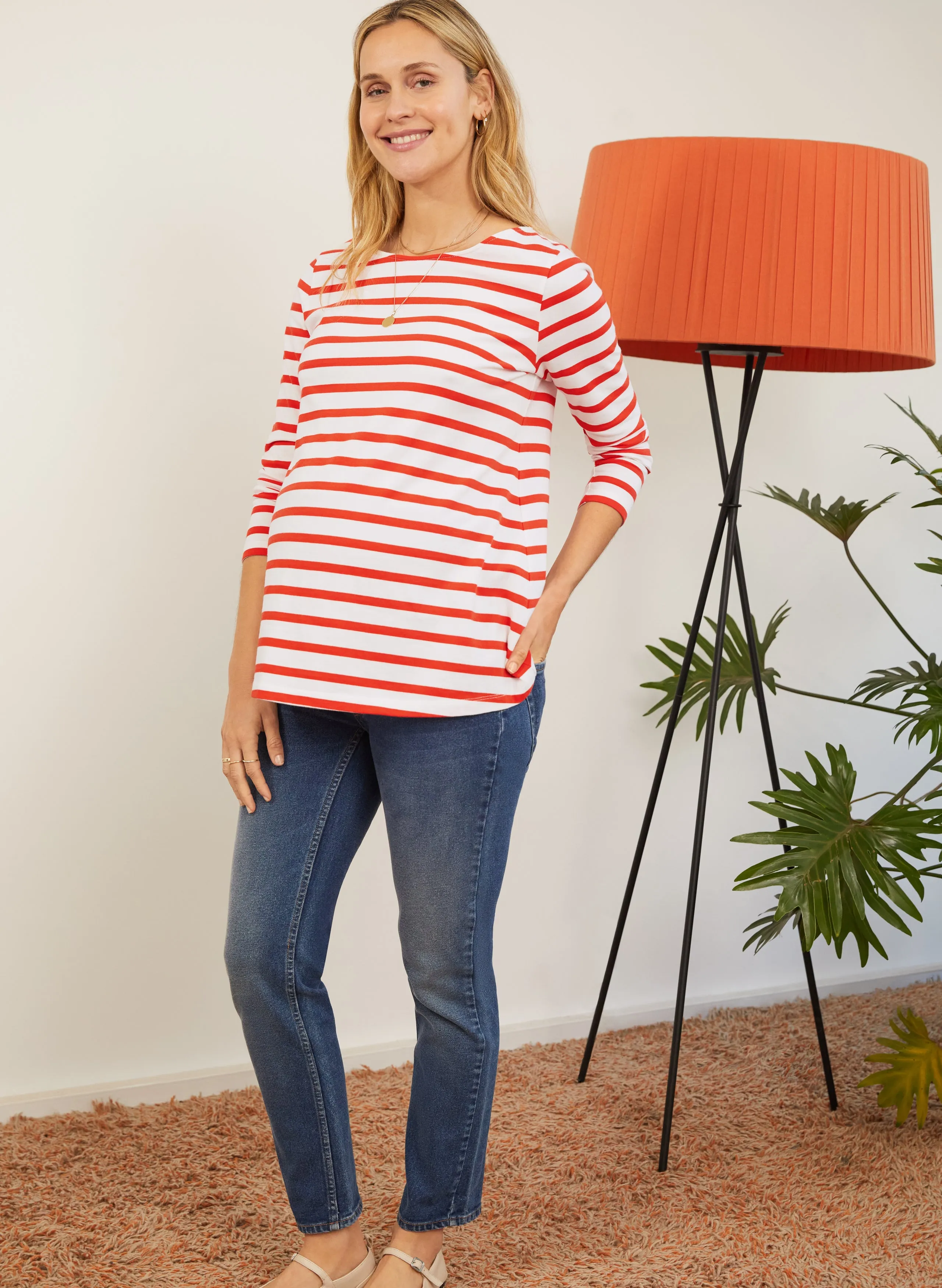 Arden Organic Maternity Top to Rent