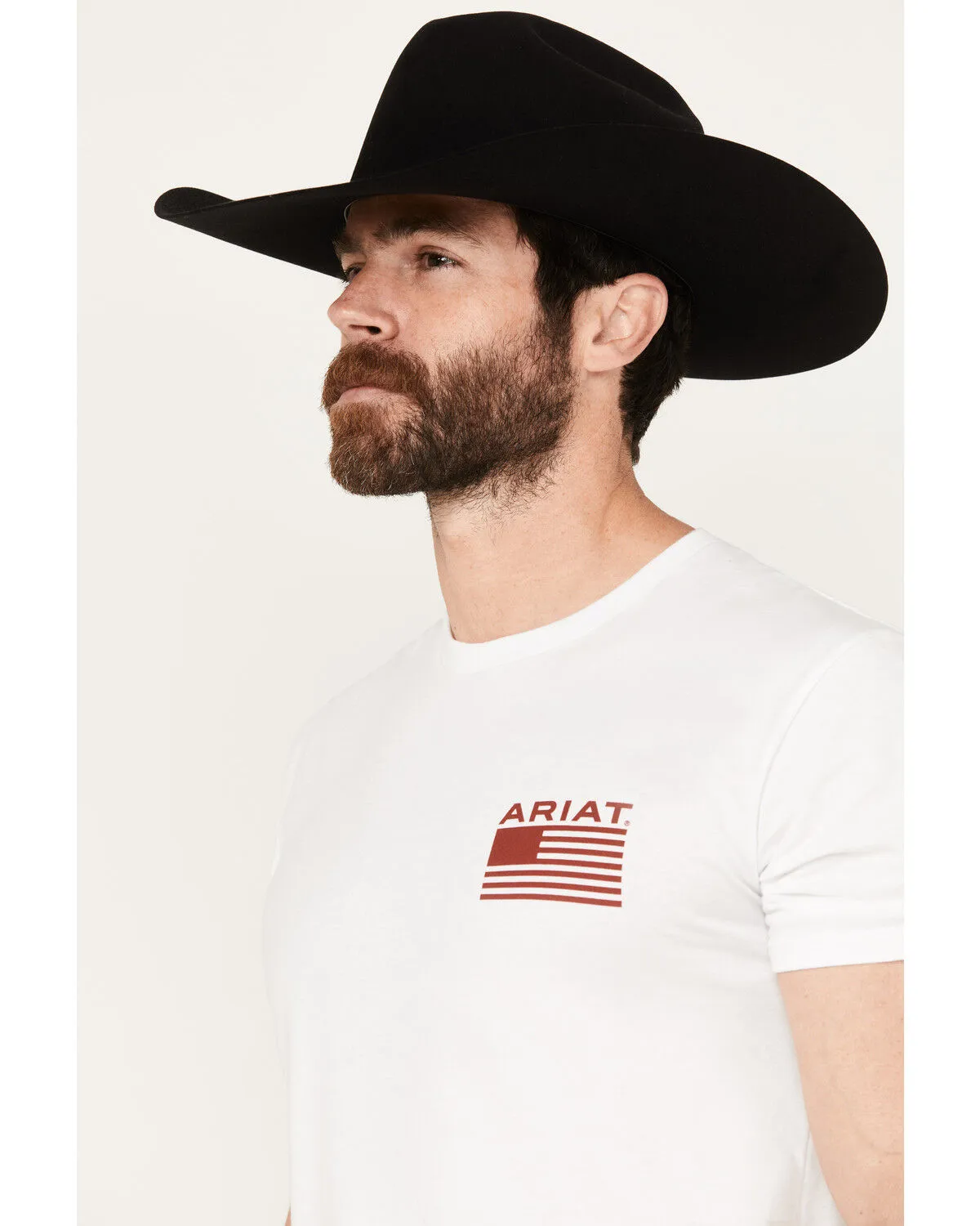 Ariat Men's Boot Barn Exclusive Flag Flow 2.0 Short Sleeve Graphic T-Shirt