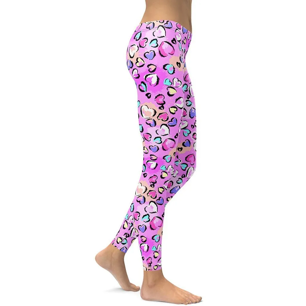 Artsy Heart Leggings