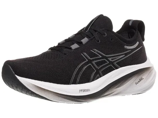 Asics | Gel-Nimbus 26 | Men's | Black/Graphite Grey