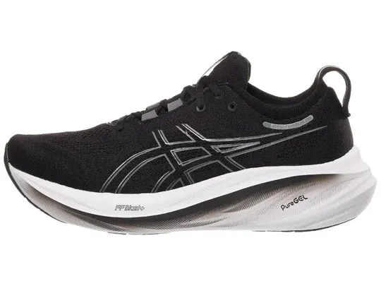 Asics | Gel-Nimbus 26 | Men's | Black/Graphite Grey