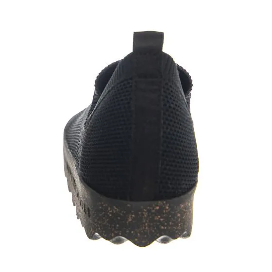 ASPORTUGUESAS Clip Elasticated Trainers Black