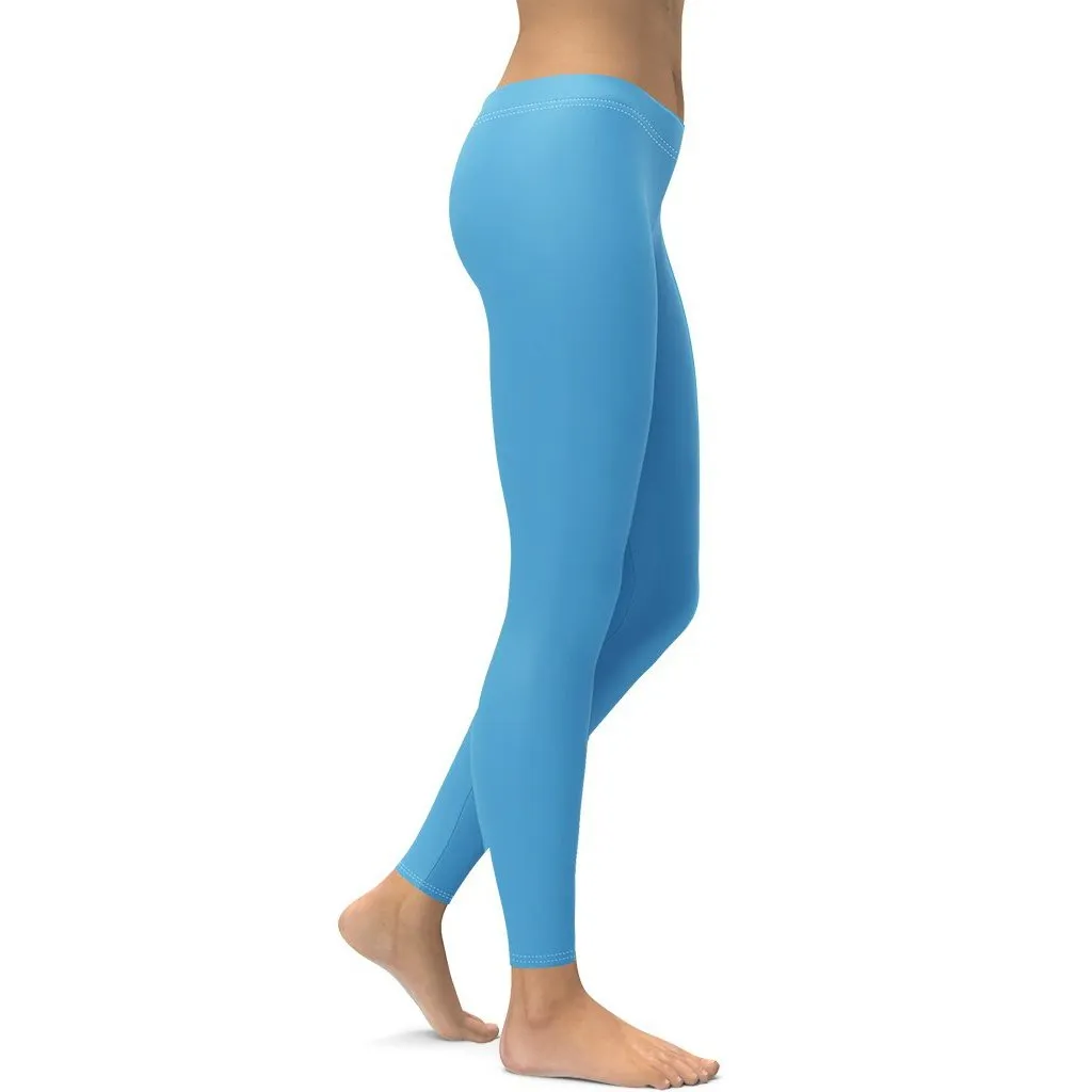 Azure Blue Leggings