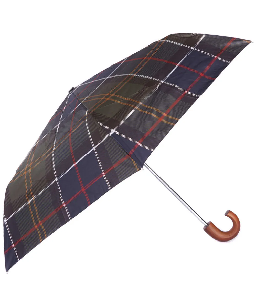 Barbour Tartan Mini Umbrella