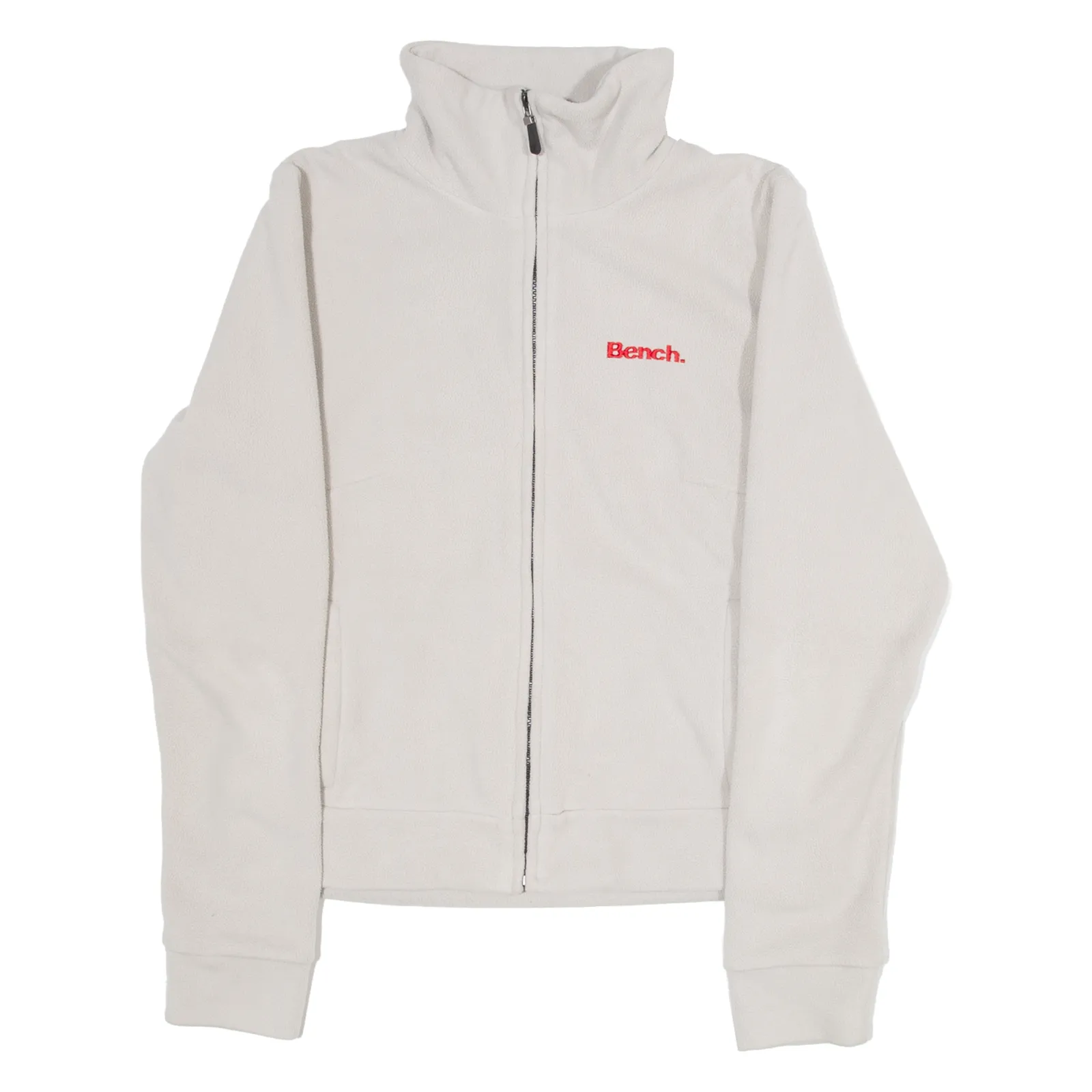 BENCH Womens Fleece Jacket White M