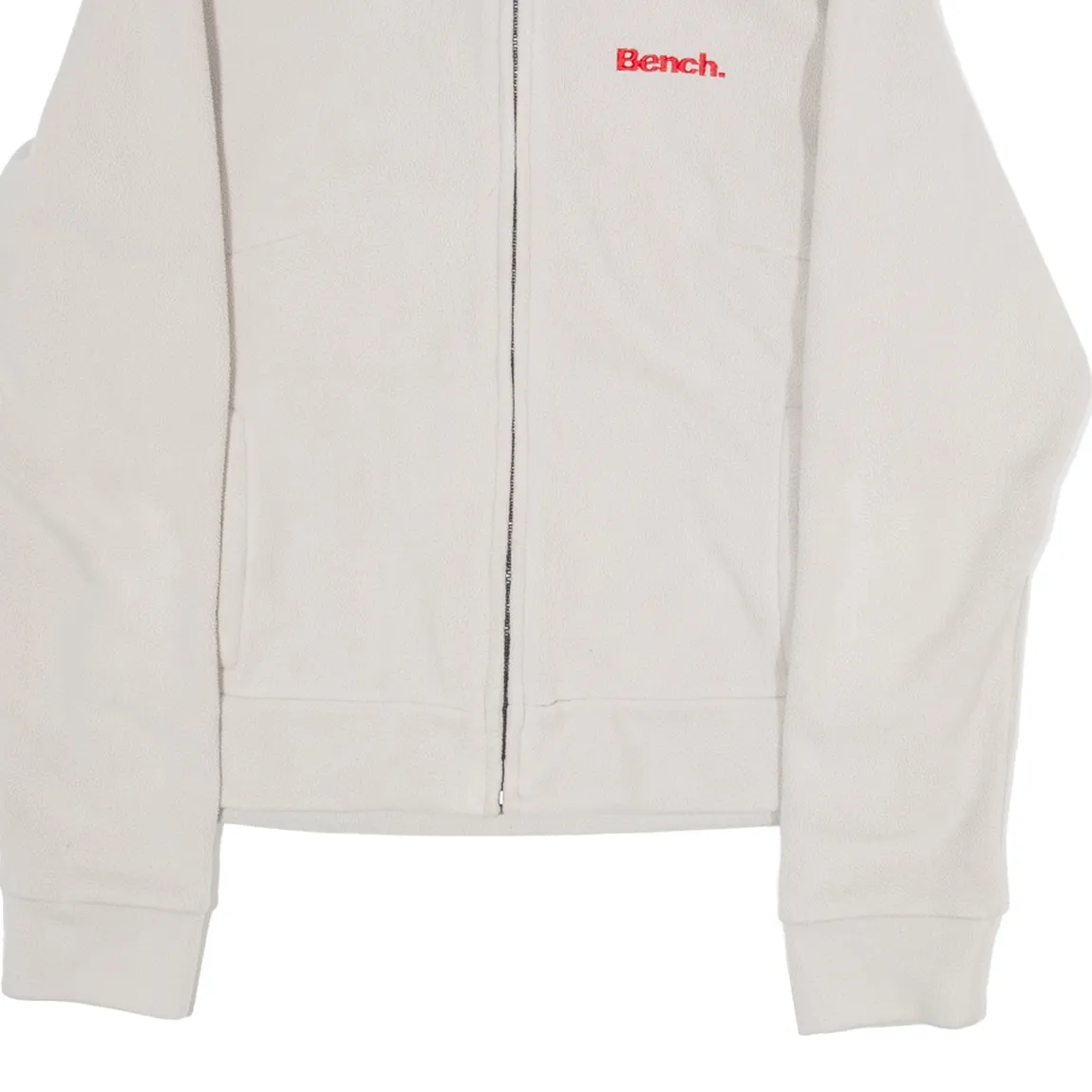 BENCH Womens Fleece Jacket White M