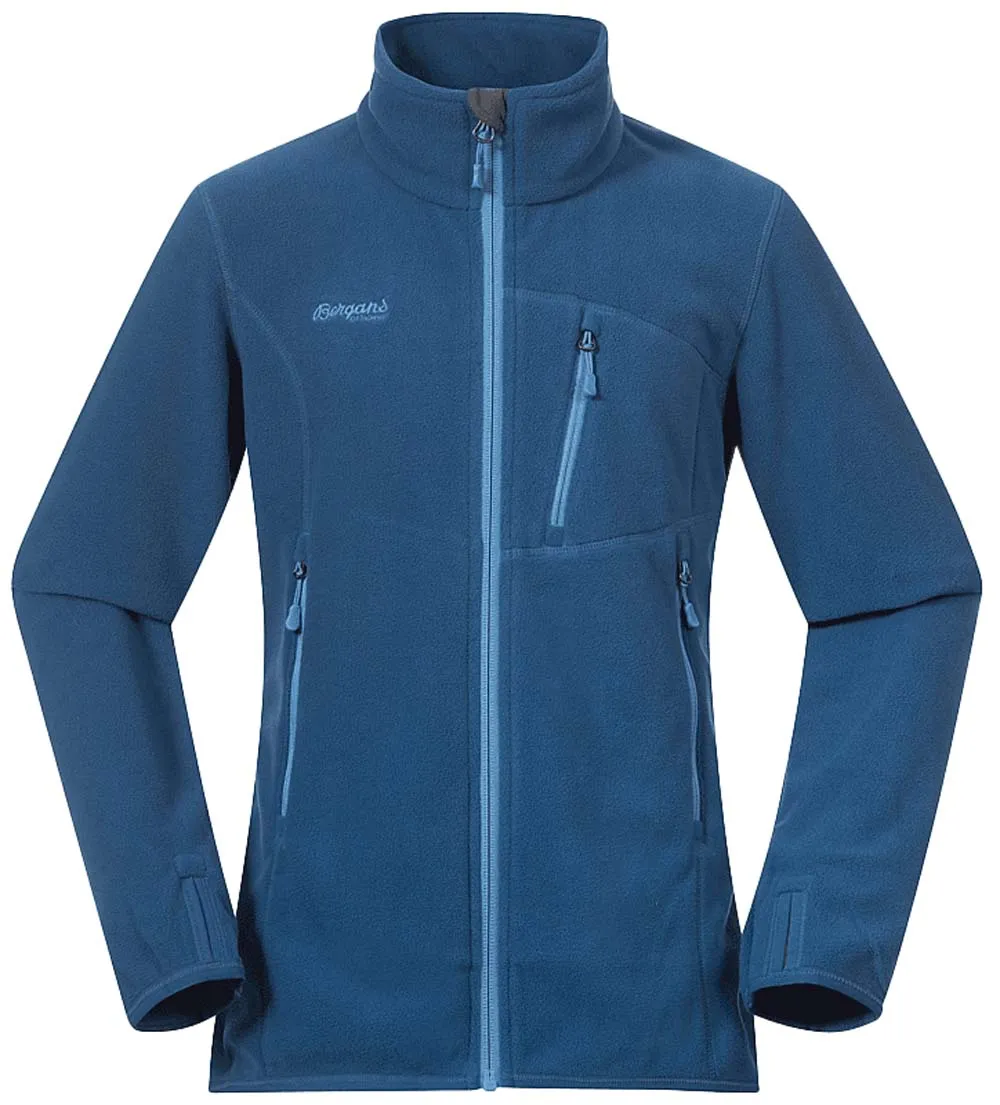 Bergans Juniors' Runde Girl Jacket North Sea Blue | Buy Bergans Juniors' Runde Girl Jacket North Sea Blue here | Outno