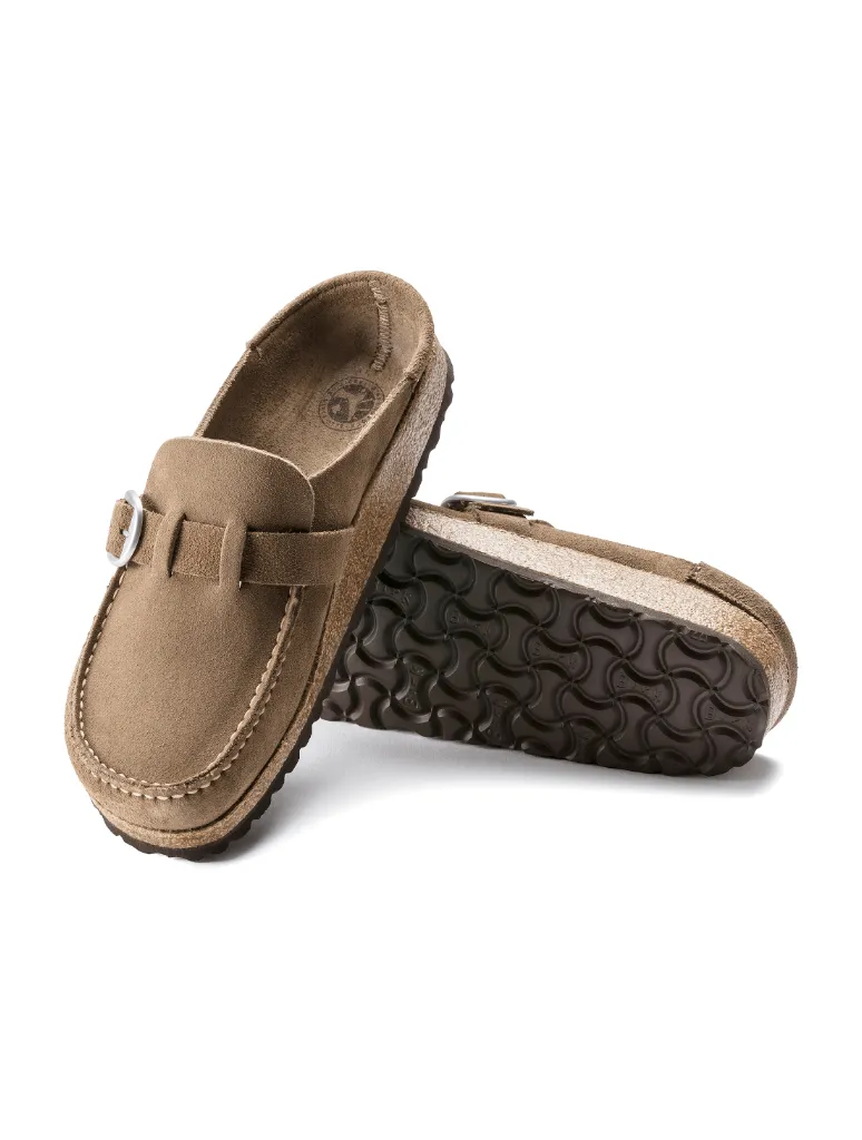 Birkenstock Buckley Slipper in Gray Taupe