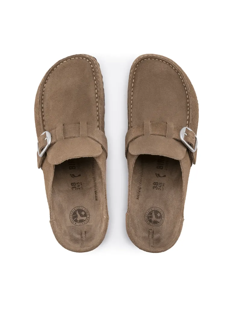 Birkenstock Buckley Slipper in Gray Taupe