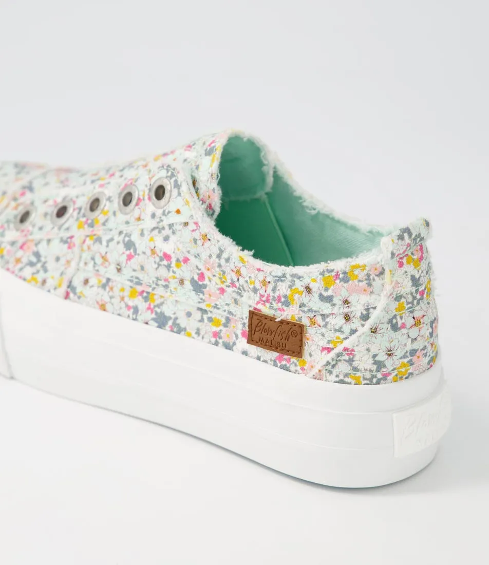 BLOWFISH Sadie Moody Wallflower Canvas Sneakers