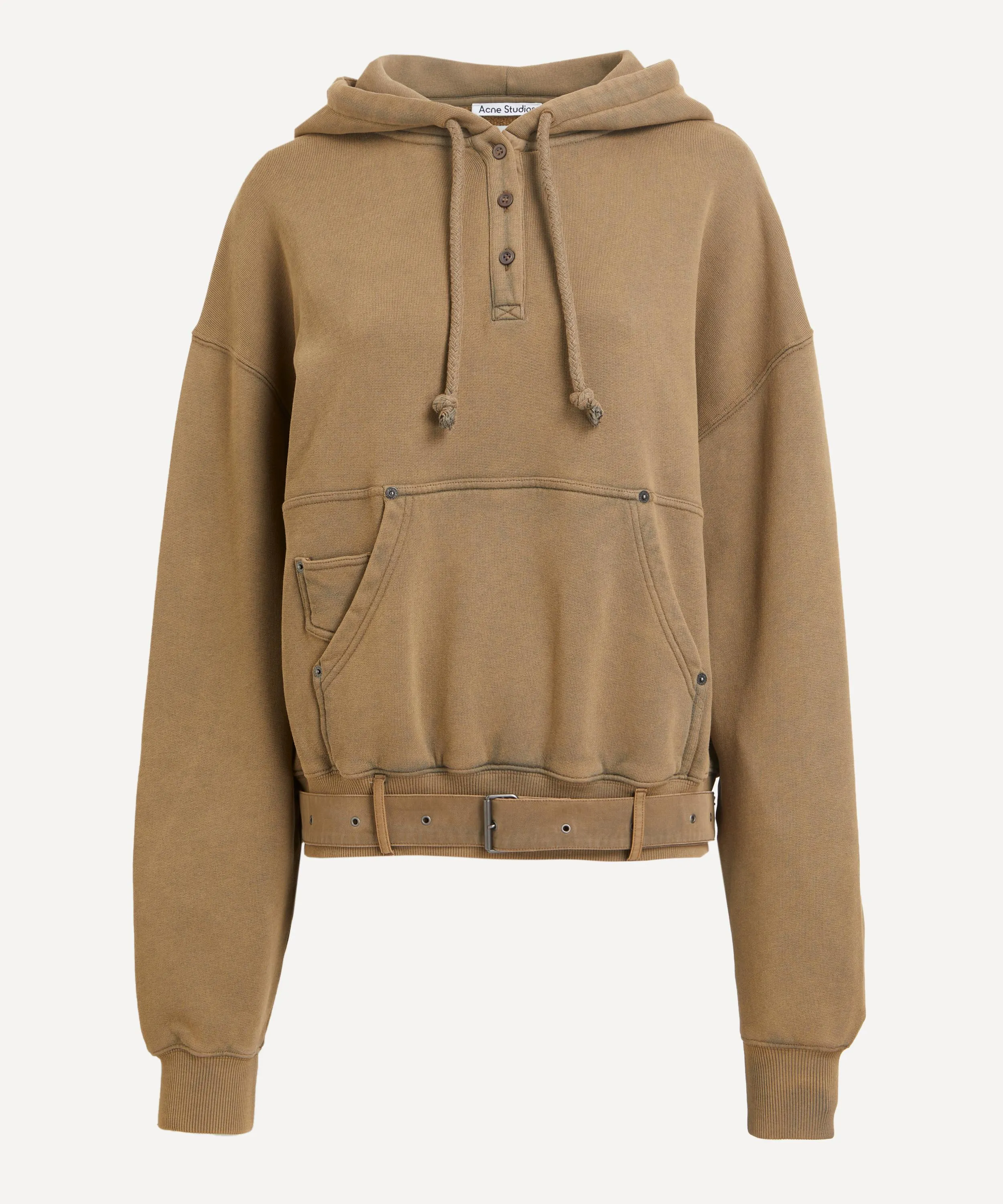 Blurred Logo Hoodie