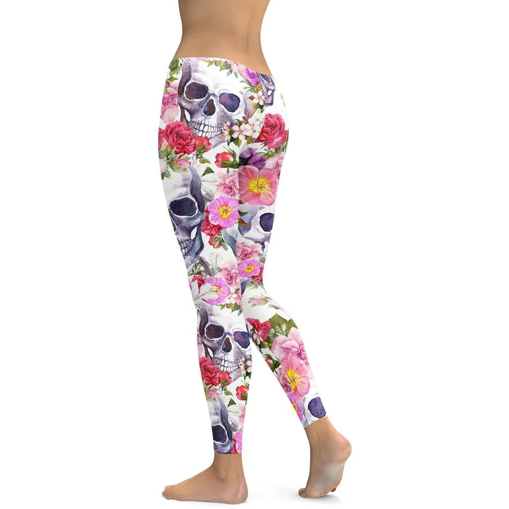 Boho Skull Leggings