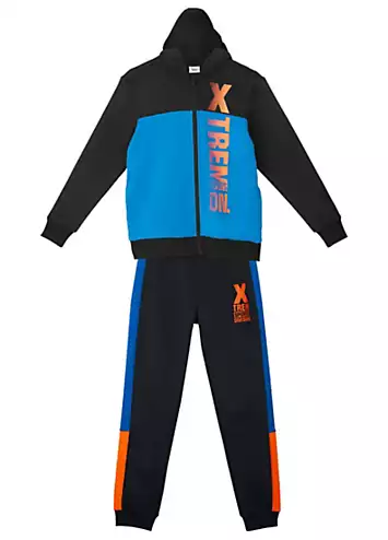 bonprix Kids Printed 2-Piece Thermal Tracksuit | Grattan