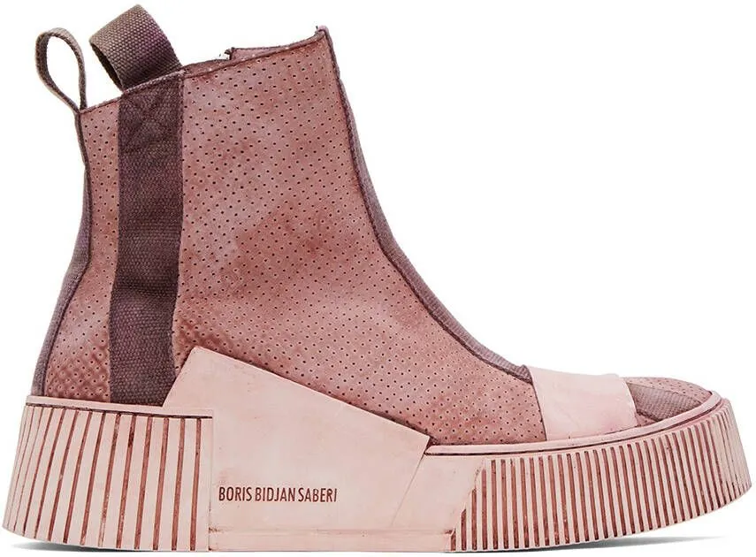 Boris Bidjan Saberi Pink Bamba 3.2 Sneakers