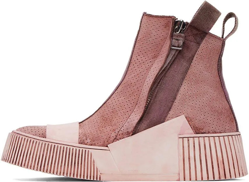 Boris Bidjan Saberi Pink Bamba 3.2 Sneakers