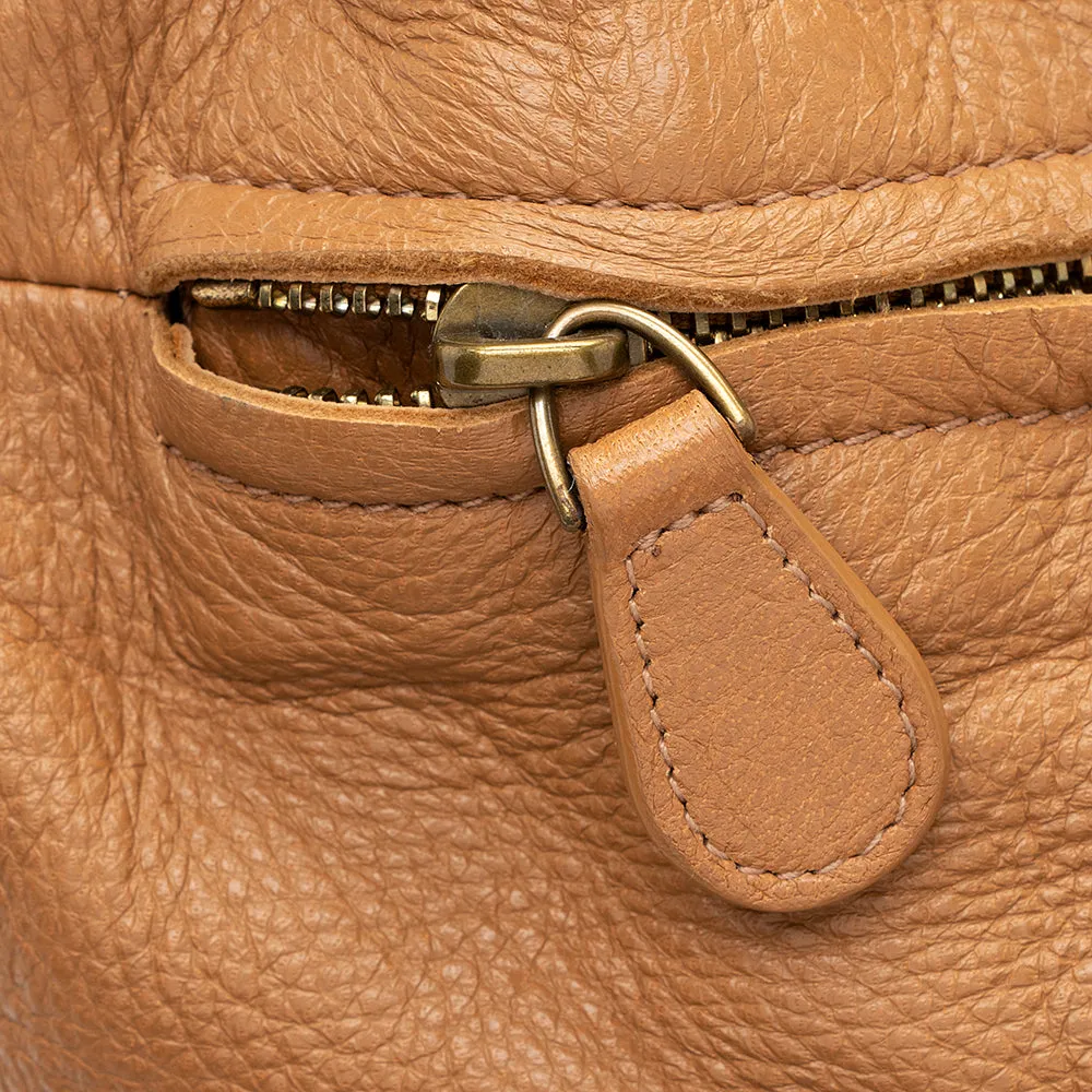 Bottega Veneta Intrecciato Cervo Oleander Shoulder Bag