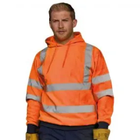 Brookes Mens High Visibility Warm Work Hoodie