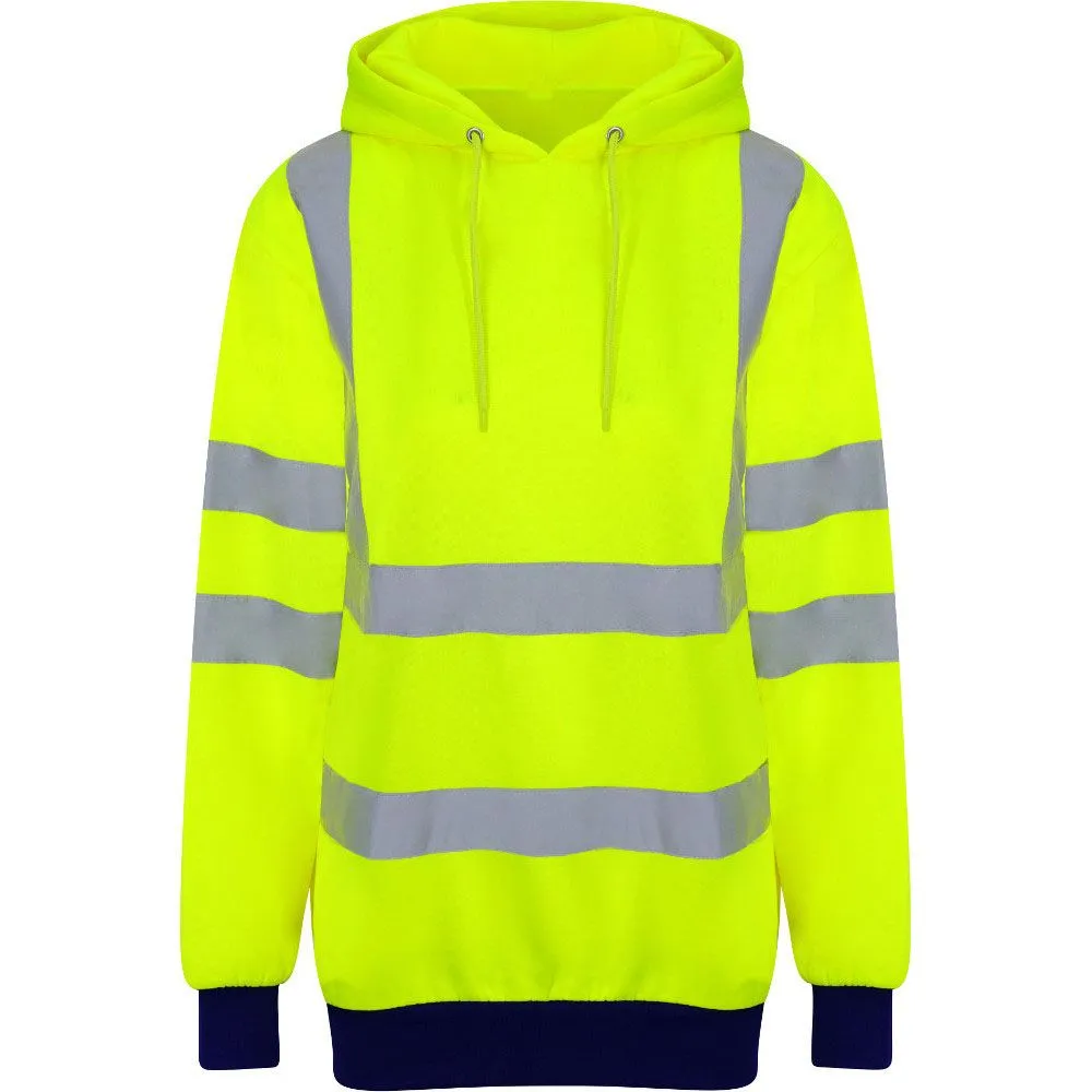 Brookes Mens High Visibility Warm Work Hoodie