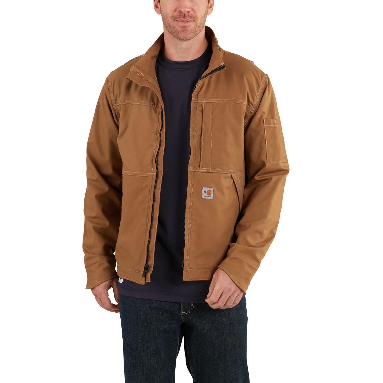 Carhartt | FR Full Swing Quick Duck Jacket | Carhartt Brown