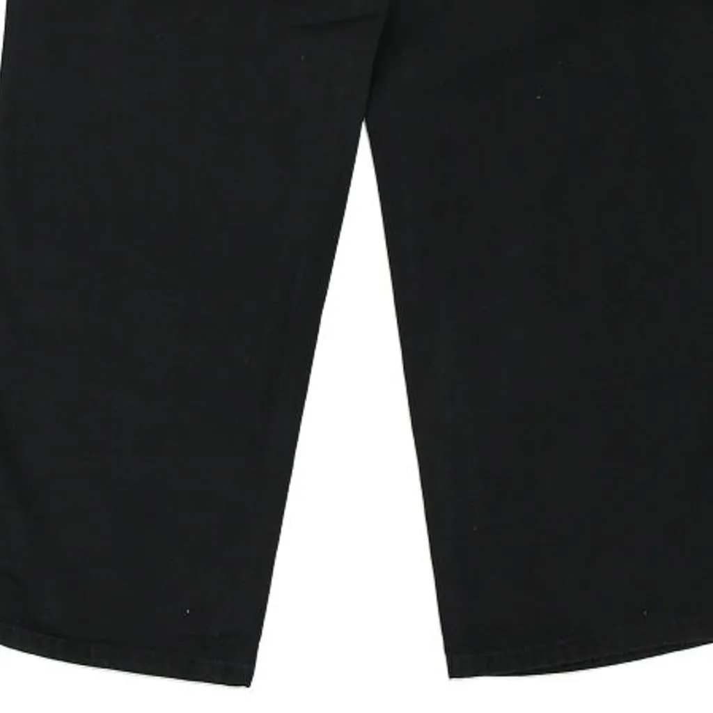 Carhartt Carpenter Trousers - 36W 30L Black Cotton