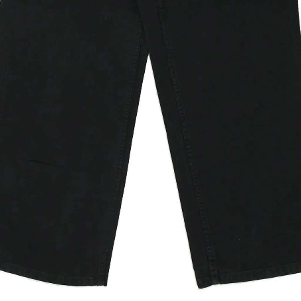 Carhartt Carpenter Trousers - 36W 30L Black Cotton