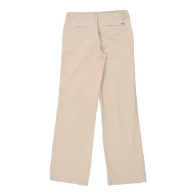 Carhartt Trousers - 30W UK 8 Beige Cotton