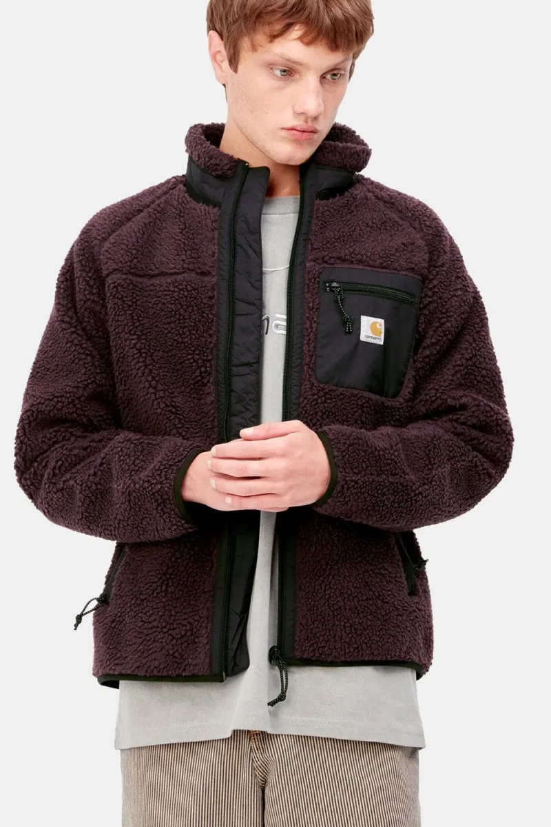 Carhartt WIP Prentis Liner Fleece (Dark Plum / Black)