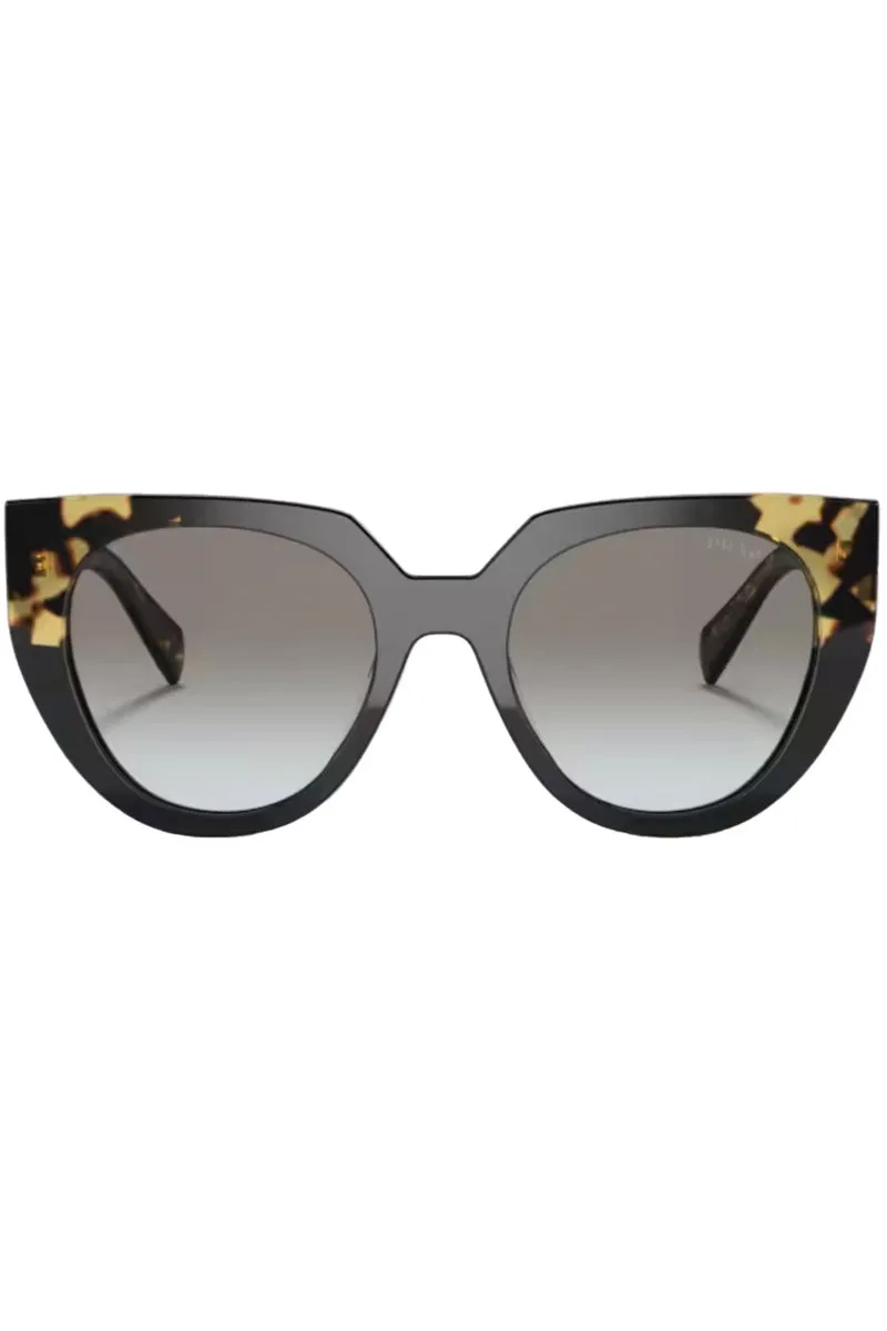 Cat-Eye Geometric-Temple Sunglasses