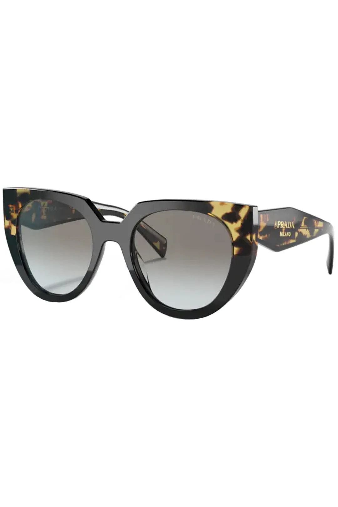 Cat-Eye Geometric-Temple Sunglasses