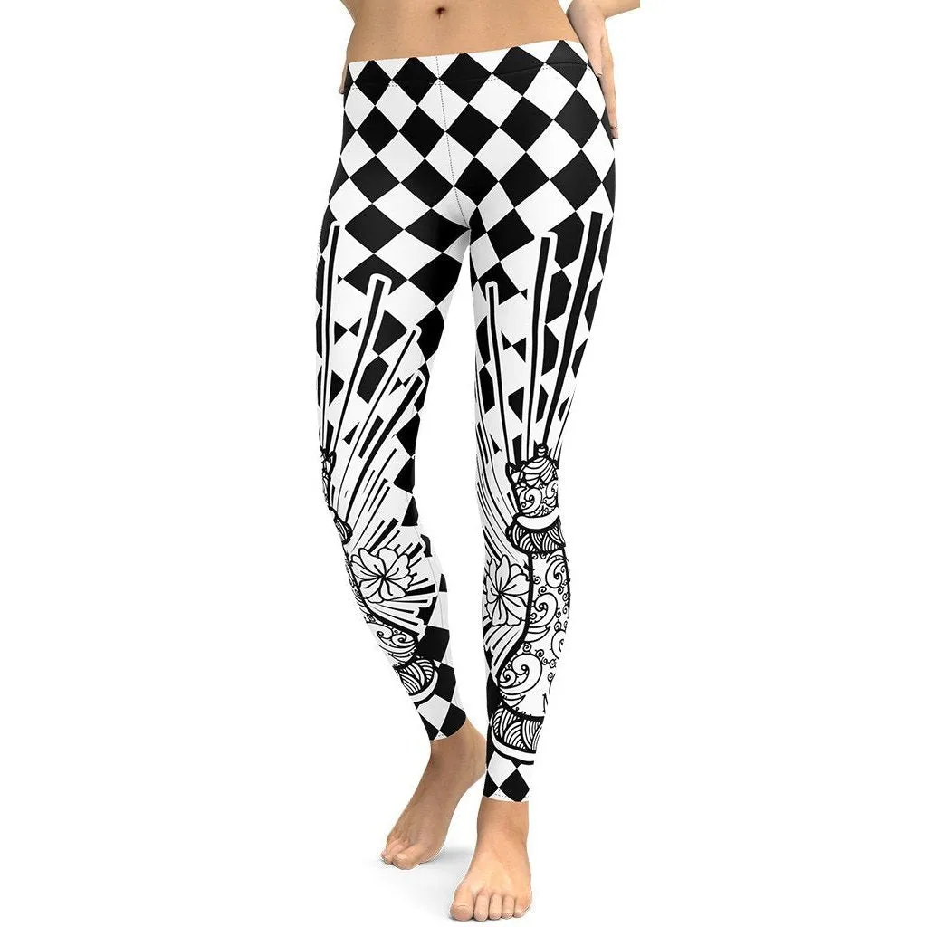 Chess Love Leggings