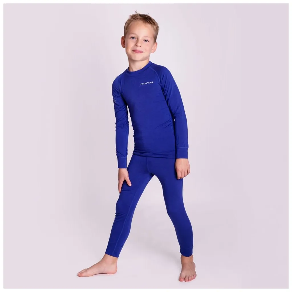 children's thermal T-shirt Progress E NDRD long sleeve with bamboo