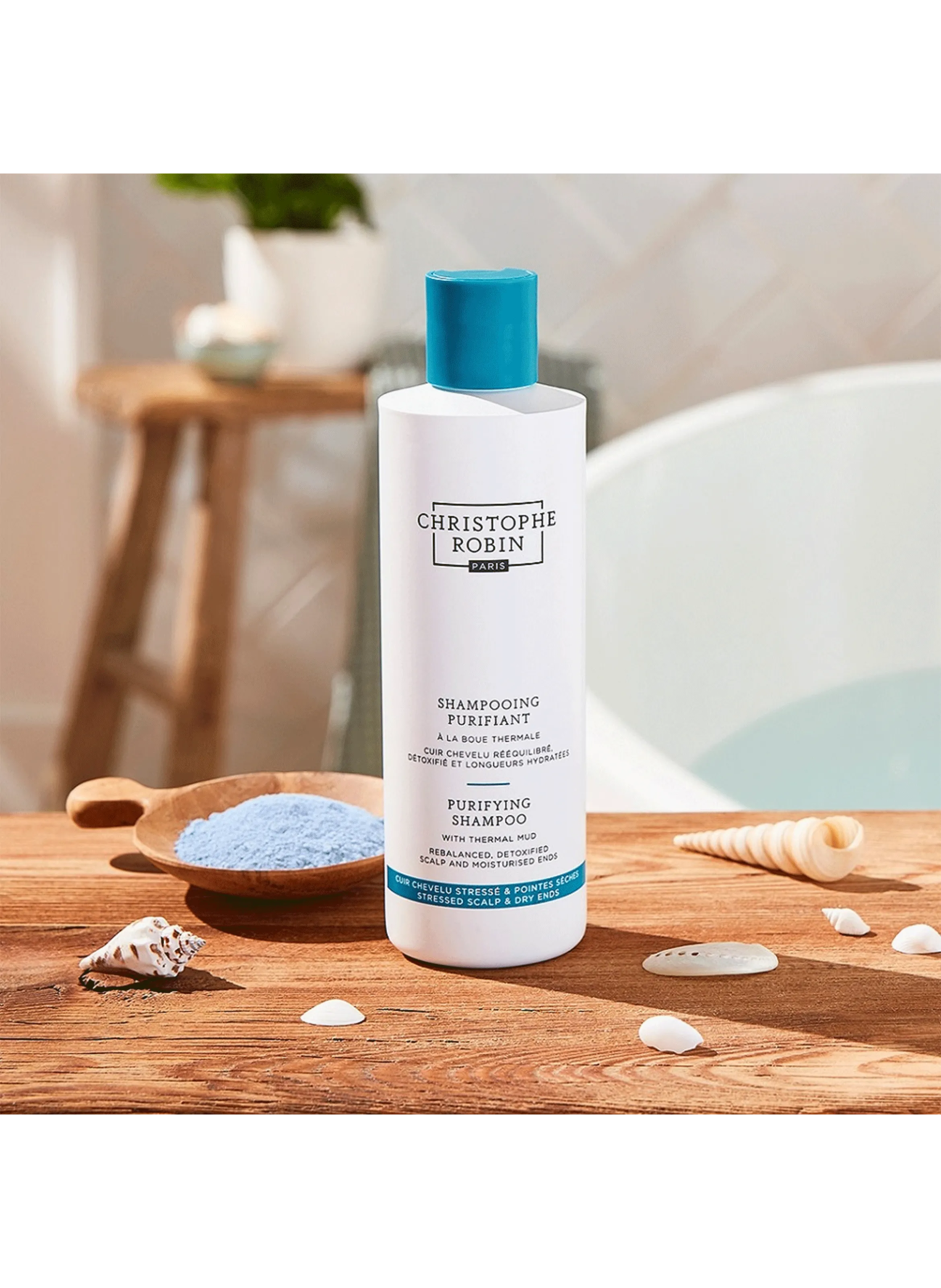 Christophe robin  Purifying Shampoo with Thermal Mud