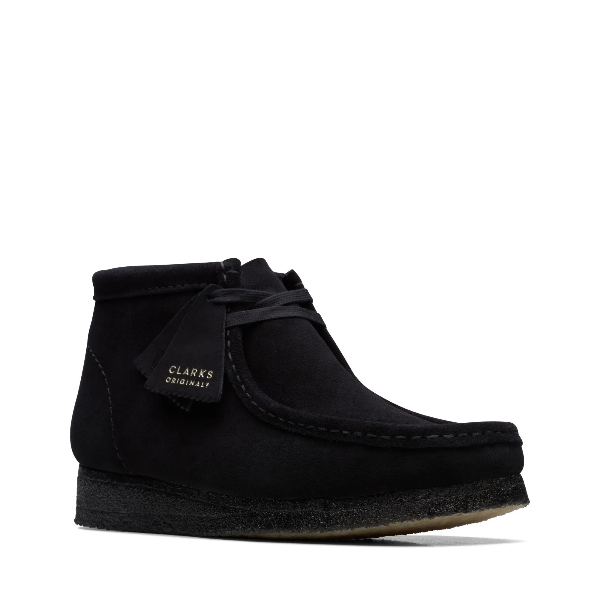 Clark’s WALLABEE BOOT Men’s - BLACK SUEDE