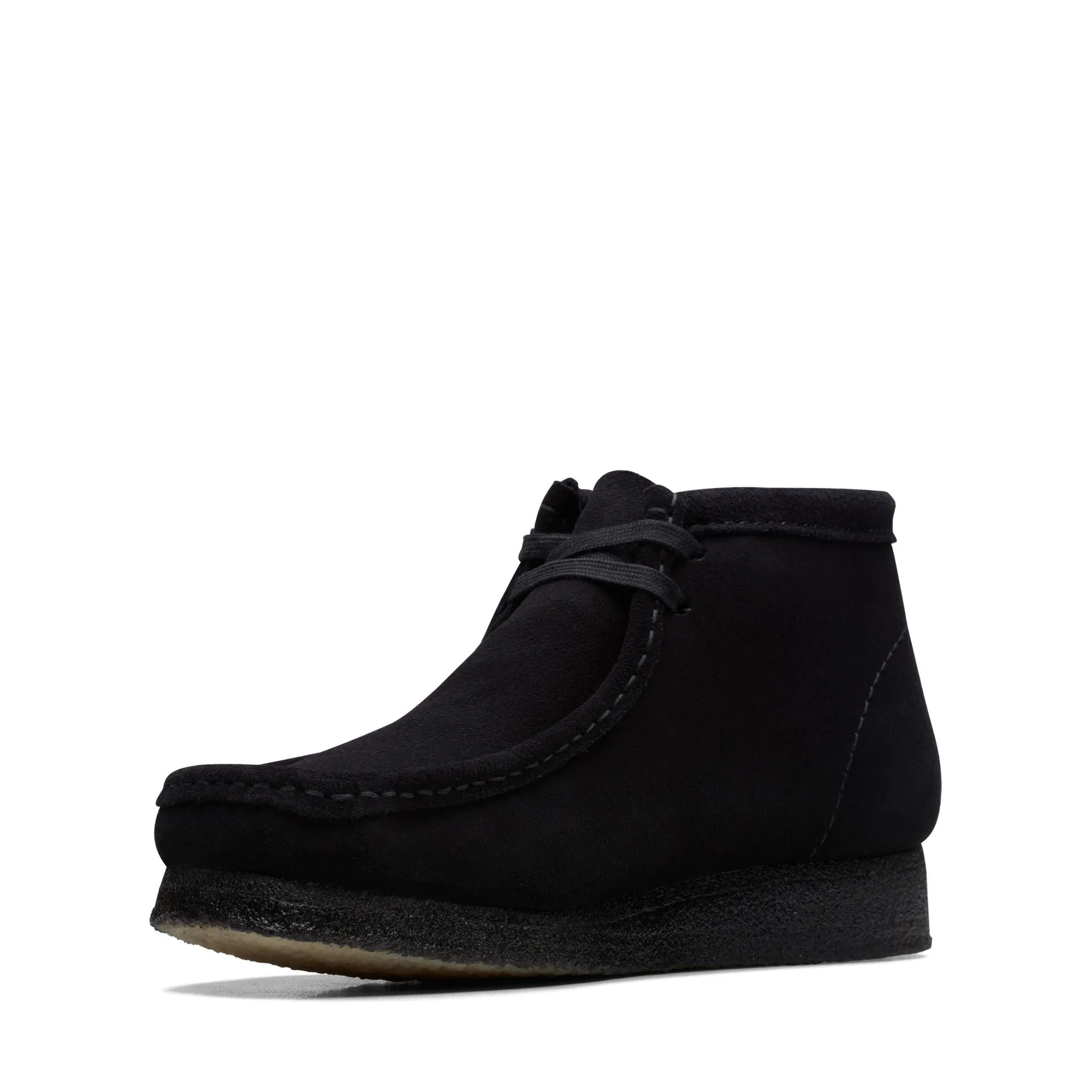 Clark’s WALLABEE BOOT Men’s - BLACK SUEDE