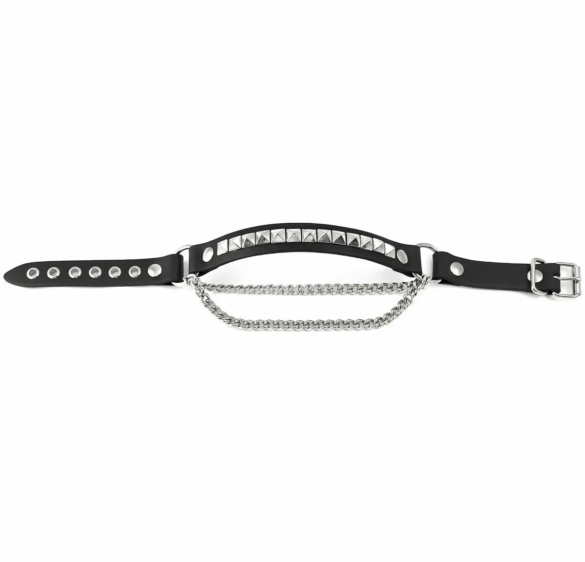 Collar around the neck (shoe harness) Pyramids Chains Boot Strap - LSF3 11  -  Metal-shop