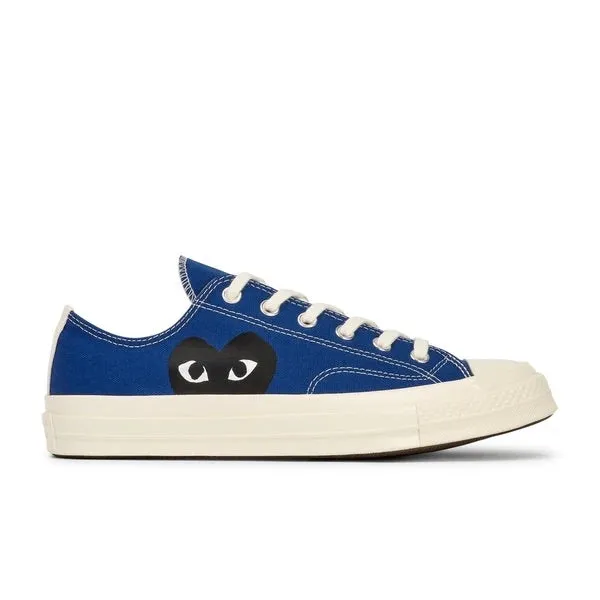 CONVERSE X COMME DES GARCONS PLAY ALL STAR CHUCK '70 OX - BLUE az-k121-001-2