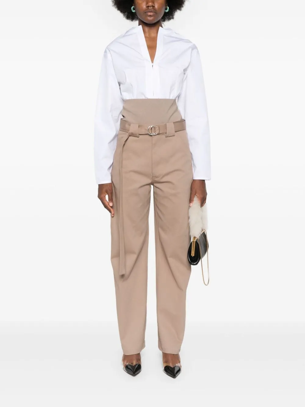 COTTON CARGO TROUSERS