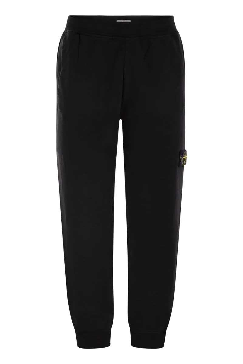 COTTON FLEECE TROUSERS